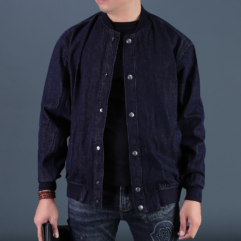 秋冬男装外套男款牛仔夹克潮牌