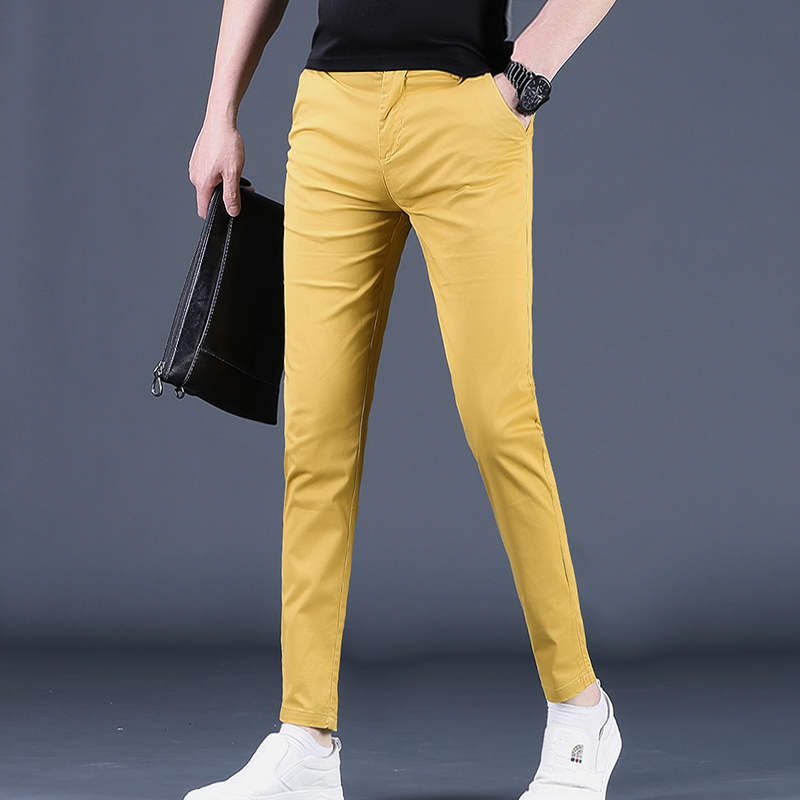 九分裤男夏款休闲裤男士潮流修身