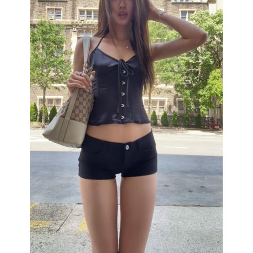 美式辣妹性感修身套装女
