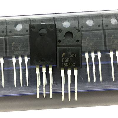 FQPF18N60 TO-220F塑封 液晶等常用MOS场效应管 18A600V 直插全新