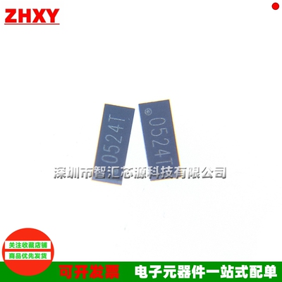 10个RCLAMP0524T.TCT 丝印0524T 全新ESD/TVS保护二极管 SLP2510P