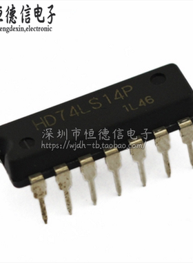 SN74LS14N DIP-14 HD74LS14P 数字IC 全新现货 74LS14