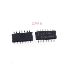 C4744G 集成电路芯片IC 全新原装进口 UPC4744G 贴片SOP-14封装