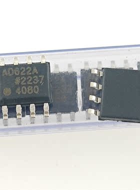 AD622A 仪表运算放大器 AD622ARZ 贴片八脚 SOP-8 全新原装进口