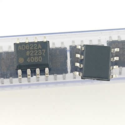 AD622A 仪表运算放大器 AD622ARZ 贴片八脚 SOP-8 全新原装进口