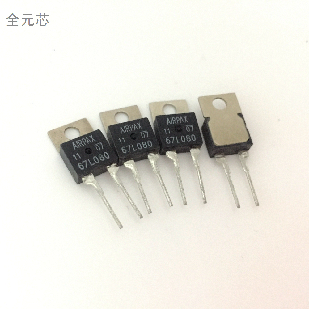 67L080 三极管 全新原装进口 常闭温控开关 温度达到80度自动断开
