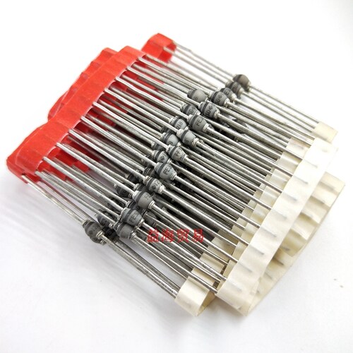 FE3D 超快恢复二极管 3A 直插 200V 玻璃圆珠 SOD-64 FE3D-E3/23
