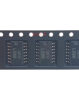 全新原装进口 丝印LS86 芯片 HD74LS86FPEL 贴片SOP-14
