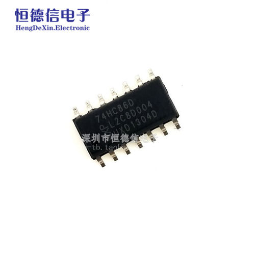 全新原装正品 74HC86D SN74HC86D SOP14 2输入端四异或门