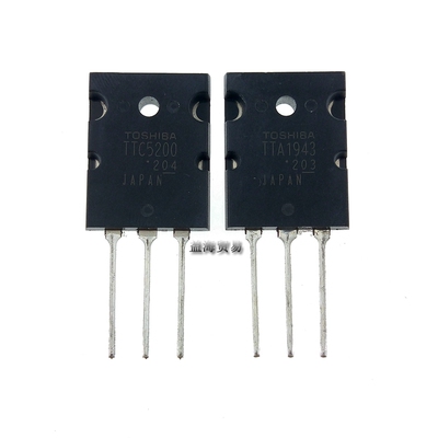 全新 TTA1943 TTC5200 原装进口大功率音频功放对管代A1943 C5200