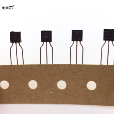 MPS6601 双极结型晶体三极管BJT 1A25V TO92直插NPN MPS6601RLRAG