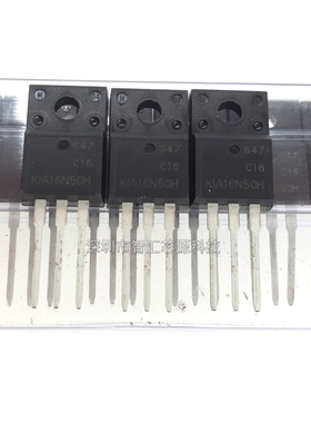 K1A16N50H MOS场效应N沟道 TO220F塑封 KIA 16A 500V NPN 直插