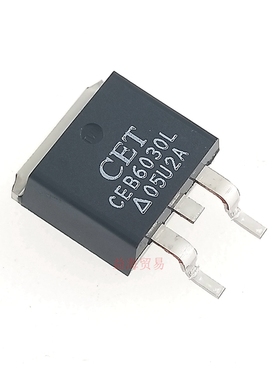 场效应MOS管 CEB6030L CET CEB6030 贴片TO-263 30V/60A 全新原装