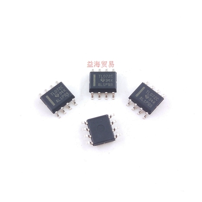 运算放大器芯片 TL072CDR 全新原装进口TL072C TL072 贴片SOP8