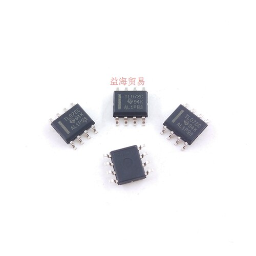 运算放大器芯片 TL072CDR 全新原装进口TL072C TL072 贴片SOP8