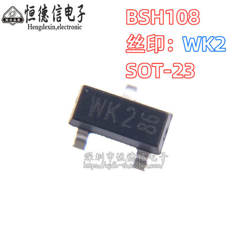 全新原装BSH108,215 BSH108  MOSFET管 贴片SOT-23 丝印WK2