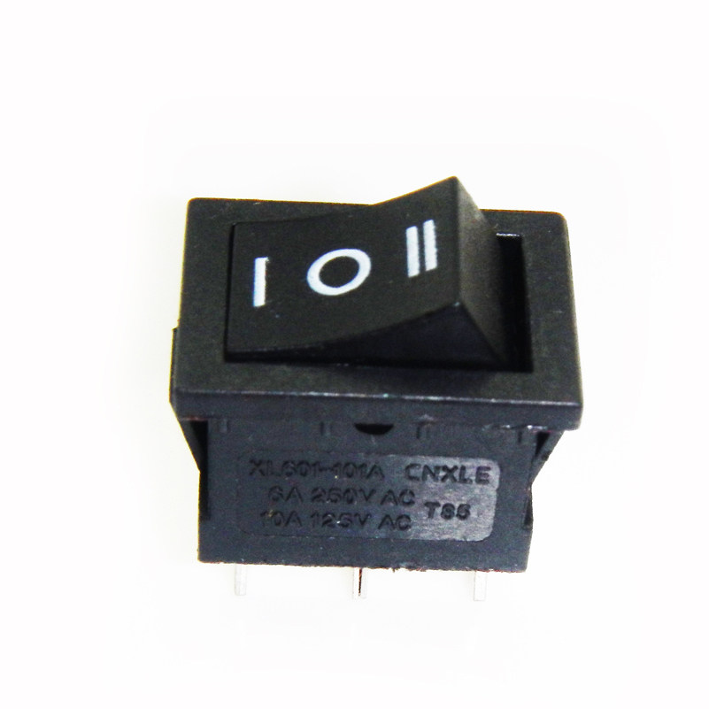 三脚三档 船型开关 三档中号船型开关 6a/250vac (3脚)