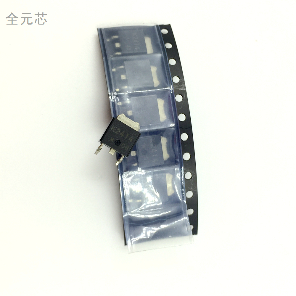 K2414 场效应MOS管 60V10A 全新原装进口 贴片TO252 封装 2SC2414