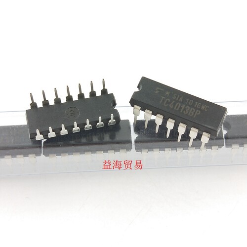 TC4013BP 全新原装 直插  DIP14 双D型触发器 集成电路 IC芯片