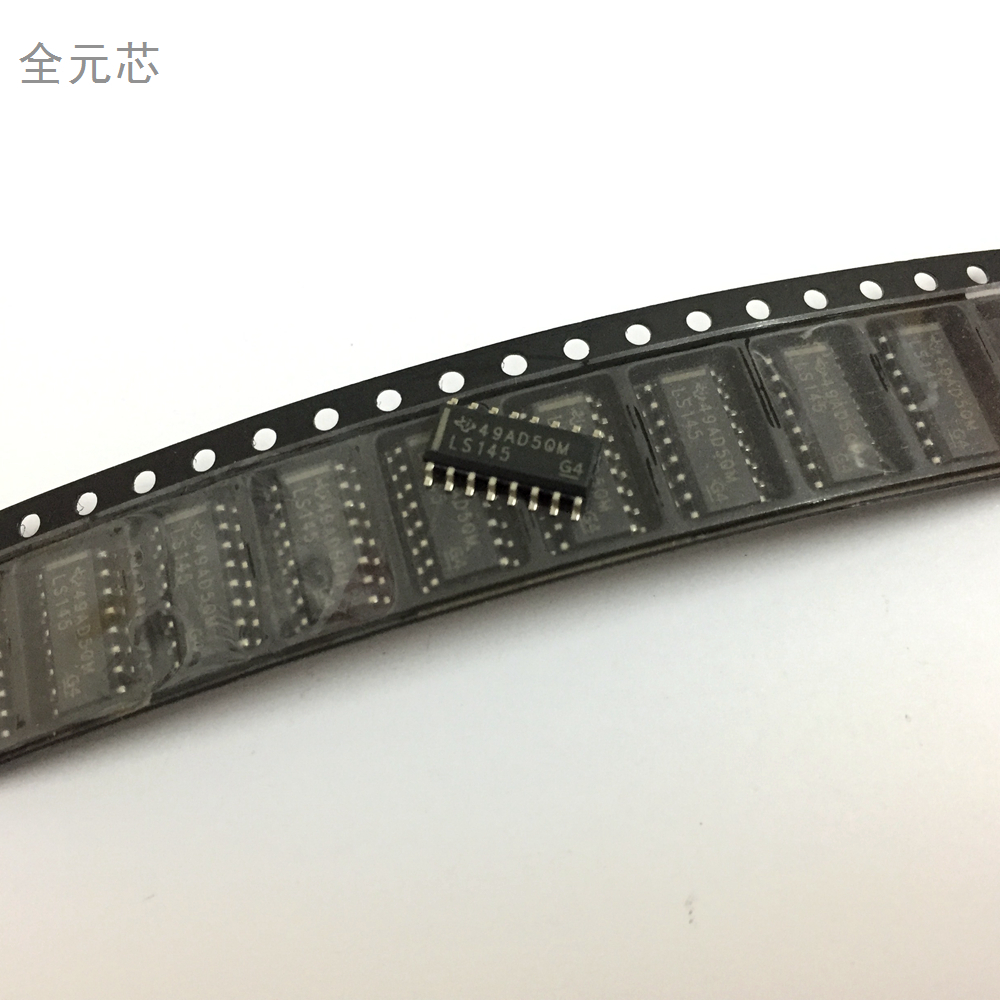 LS145芯片 全新原装 SOP-16贴片IC 解码器及解复用器 SN74LS145DR