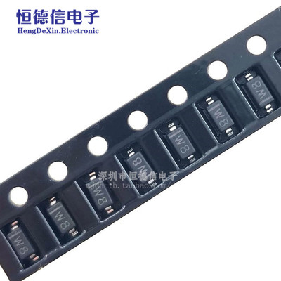 贴片三极管 BZT52C5V1 5V1 5.1V SOD-123 W8 稳压管