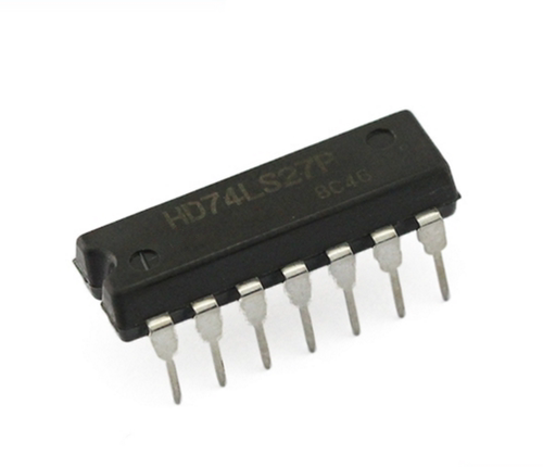 HD74LS21P 直插 74LS21 4输入端双与门 DIP-14