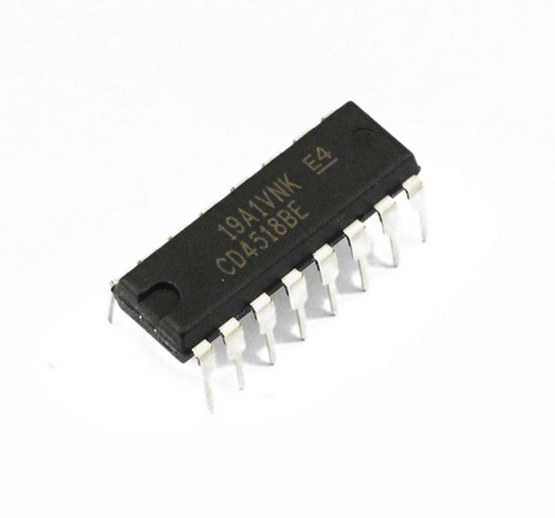 直插 CD4518BE 二、十进制同步加法计数器 DIP-16 全新原装