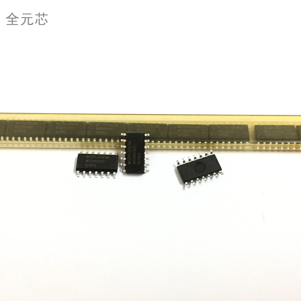 WS2801S0 贴片 WS2801 全新进口驱动芯片 SOP14脚封装 IC集成电路