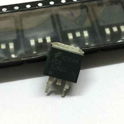 FDB52N20 丝印52N20 三极管 TO-263 贴片MOS场效应管 52A200V