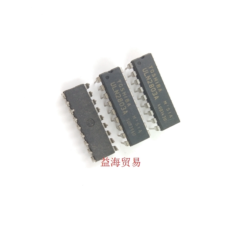 ULN2803A 直插DIP16  ULN2803APG驱动器芯片收发器集成块集成电路