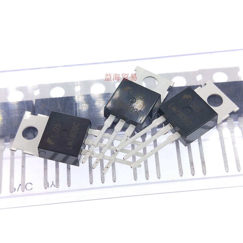 全新原装进口 lm7809c lm7809ct直插to-220封装 线性稳压器稳压管