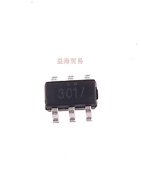 全新FDC6301N 丝印301 贴片六脚 SOT-23-6  场效应MOS三极管