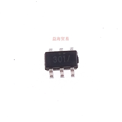 全新FDC6301N 丝印301 贴片六脚 SOT-23-6  场效应MOS三极管