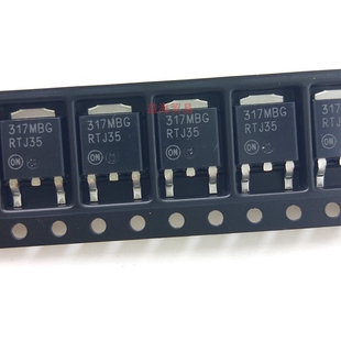317MBG LM317MBDTG LM317MBDTRKG线性电压稳压器芯片贴片TO-252