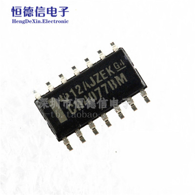 徳逻辑-栅极/逆变器芯片 CD4077BM CD4077 异或非 贴片