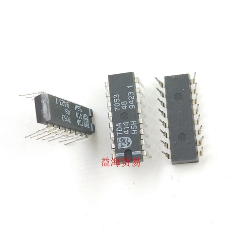 TDA7053 直插芯片 DIP16 IC集成电路 集成块 全新原装进口质量