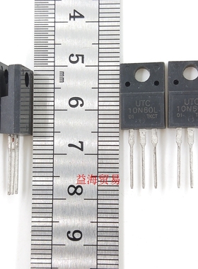UTC10N60L 直插场效应MOS管 10A600V 三极管 10N60L 塑封TO-220F