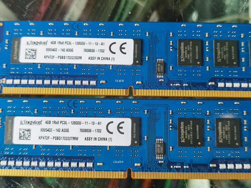 金士顿4g DDR3l 1600台式机内存质保一年