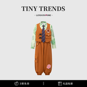 女男童尼克狐狸套装 春秋季 洋气儿童疯狂动物城cos服三件套扮演服