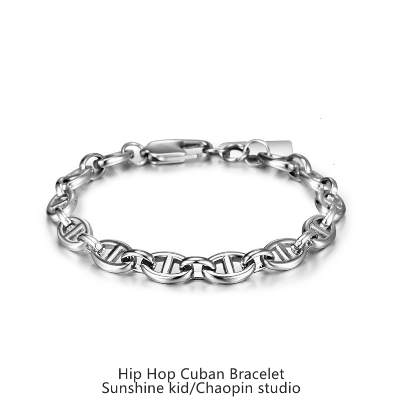 小众设计男潮古巴手链