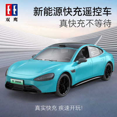 双鹰新能源智能遥控车玩具带快充