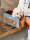 Сумка для прогулок с домашними животными PuppyMe для кошек и собак многофункциональная джинсовая сумка через плечо Malzisbi Bear outing box mini 4