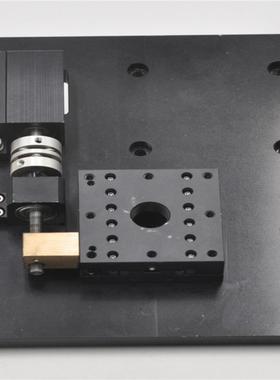 西格玛TAM-601SRFP手动X轴十字交叉滚柱导轨平台滑台行程正负14mm
