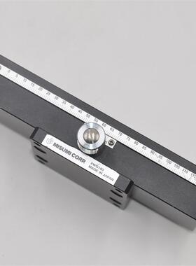 Y轴XWG140手动精密燕尾槽齿条齿轮微调位移滑台铝40*140mm