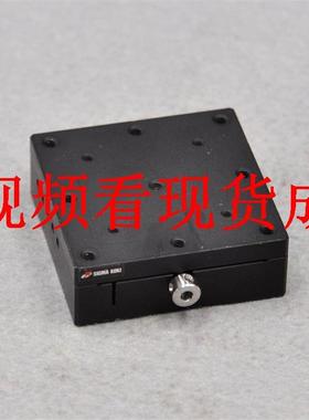TASB-601西格玛光学60*60mm工作台手动精密位移燕尾槽导轨滑台铜