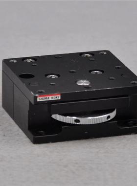 Z轴西格玛TASB-603升降导轨精密旋钮手动平台可调架滑台行程7mm铜