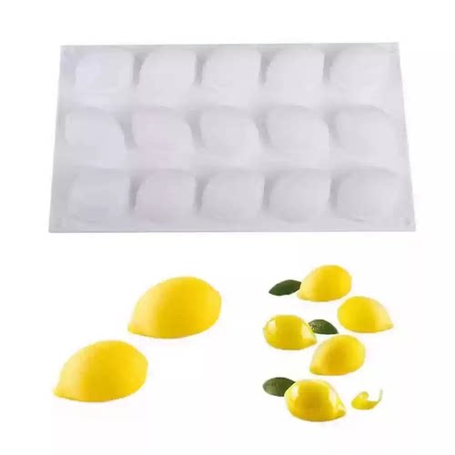 柠檬水果冰激凌慕斯蛋糕模具