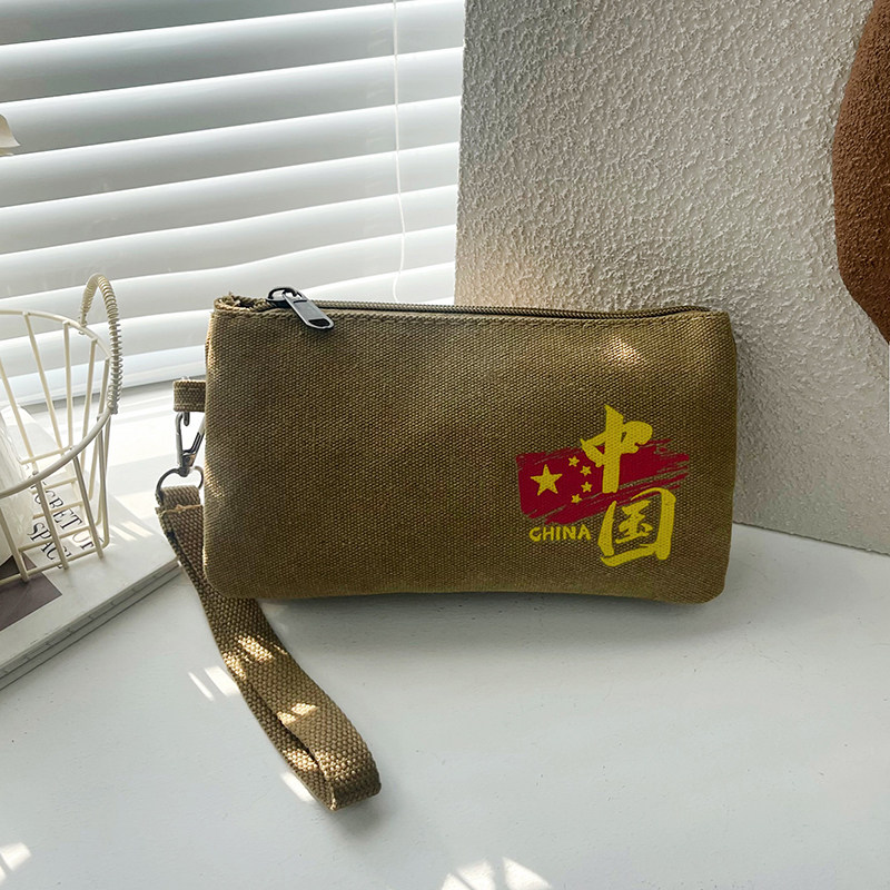 新款手机零钱包三层拉链帆布手拿小包男大容量长款中老年男士手包,箱包皮具/热销女包/男包,钱包,淘宝优惠券,粉丝福利购,淘宝优惠卷