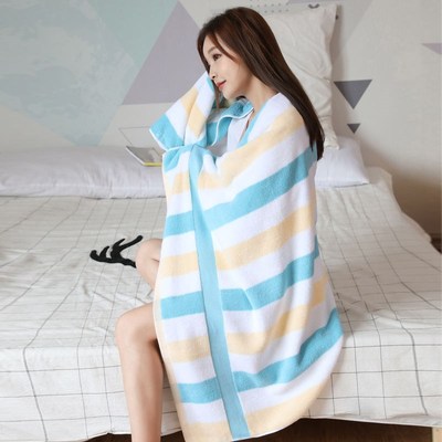 纯棉加大加厚吸水浴巾成人男