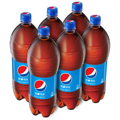 美年达柠檬味2l*6瓶包邮百事可乐